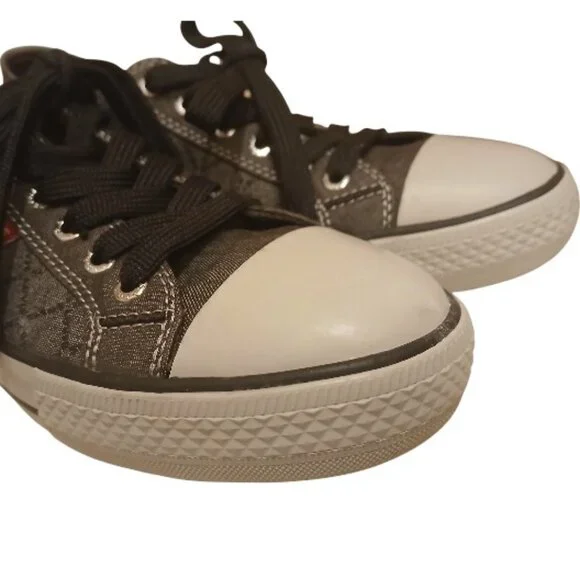 LEVI'S "Comfort" Gray & Black Canvas Sneakers Size 8 - NWOT - Picture 14 of 14